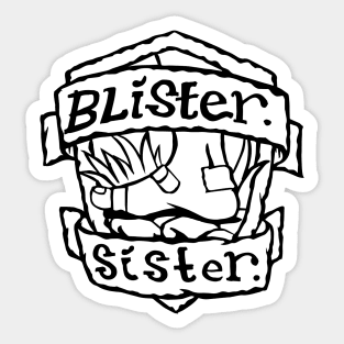 Blister Sister Sticker